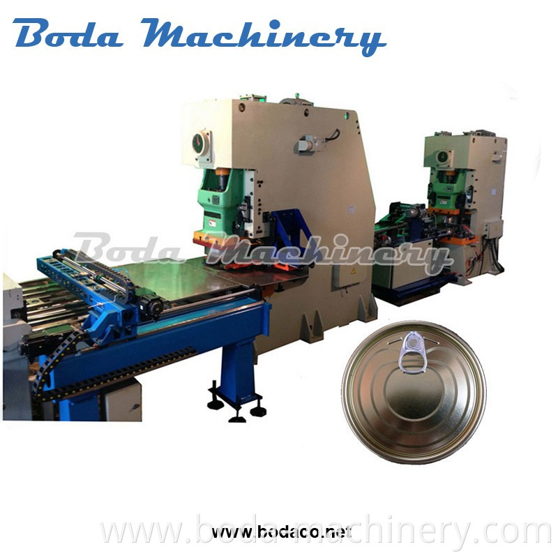 Automatic EOE Machine For Easy Open Ends Lid Making